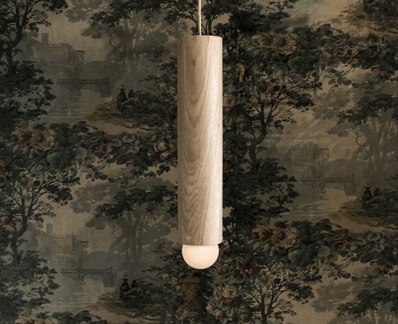 An alternative image of Tower Pendant I in use
